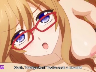 64cdce5c13ad8 Busty glasses babe gets her doggystyle position with her lover | Anime Hentai 1080p