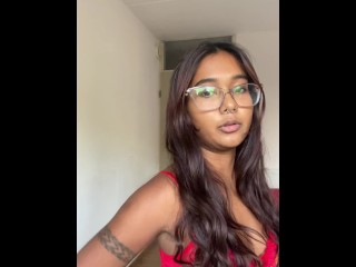 6525401ee9f18 Try on haul lingerie: watch this petite Indian try on cute lingerie