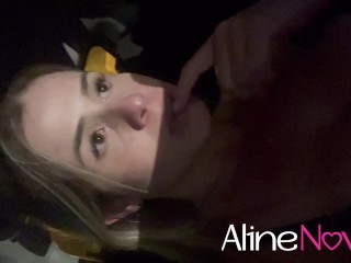 659ea8b031f0e Young blonde went out with her husband after another man in the park