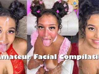 670eb724cae3b Amateur Facial Compilation (POV Facials With Huge Cumshots)