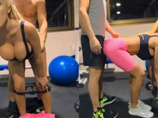 682bffa6c4ad7 Watch me seduce my Personal trainer and swallow all his Cum Lana Myers 💦🤤🏋️‍♀️