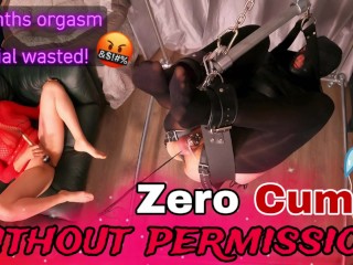 683588837310e Training Zero Cums! Femdom Ruined Orgasm Anal Fisting in Suspension Bondage Ballbusting Cum Real