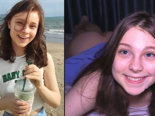 6838b7aedeedf CumDumpsterTeens- cute teen HiYouth gets covered in cum!