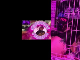 683dbc4151697 FTM TRANSMAN LATEX RUBBER DRONE TRAINS HIS PUMPED PUSSY WITH SEX MACHINE