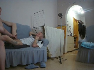 6856bdd679b80 Stepmom helps me jerk off my cock so that I cum