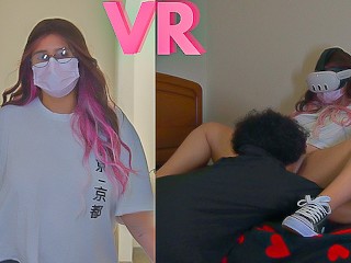 6859e7f59ff78 Hottie with a Big Ass Getting Fucked While Wearing VR Glasses