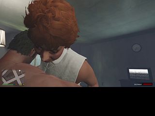 685dd2a0ba3d3 Patricia Sneaky Cheating! Trevor fucked her thick and curvy ass! MILF GTA Free Porn