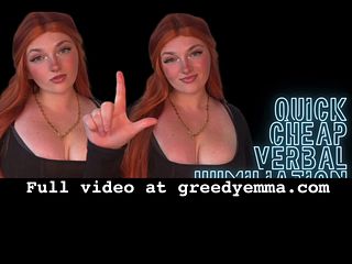 685e3f947a1c0 Quick Cheap Verbal Humiliation - Goddess Worship Loser Symbol Beta Bitch Degradation Homewrecker