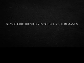 686264b00627b Slavic girlfriend gives you a list of demands