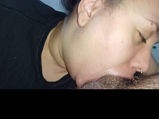 6865fcfec8e1a THE BLOWJOB QUEEN SHAKING her deep throat on the horny cock