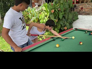 68696c0f00456 I explain to my sexy Latina stepsister how to play pool as an excuse to end up fucking her hard.
