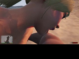 686e5382dabcf Blonde Tracey's thick and curvy ass. Sneaky cheating with Franklin on a Private Island. Free Porn