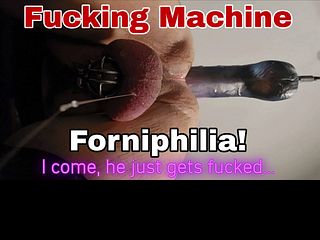 686fabf38f701 Training Zero Femdom Anal Fucking Machine Forniphilia Slave! Bondage BDSM Pegging Orgasm Cum Real
