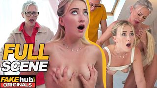 6873871229955 Students sneak home after class and GILF joins for Threesome - FULL SCENE