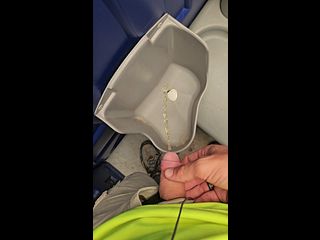 687bb332657ad Pissing in a public construction urinal