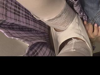 688b0ec655dff Shy MILF Gets Teased Through Panties and Fucked From Behind – Ass Covered in Cum