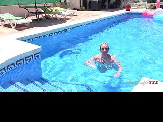 68b4a9814578b Aunt Judy's XXX - Meeting Horny MILF Hotel Guest Keira on Vacation by the Pool (POV)