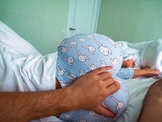 ph634885e7c4ba3 step sister wakes up and helps step brother cum while he watches porn - creampie