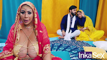 video.ohacevoed0c Chudai - Busty Indian Stepmother Fucks Her Stepdaughter's Boyfriend and Gets Her Pussy Filled with Cum.