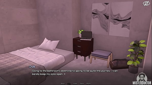 She rides that dildo hard and effortless • BUNKERED WITH FEMBOY #03