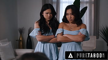video.ohcutpv9f22 PURE TABOO Asian Stepsisters Lulu Chu & Kimmy Kimm Fulfill Their Stepdad's Doppelganger Fantasy