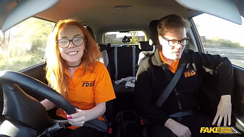 video.ohibacmce36 Fake Driving School - British ginger babe Ella Hughes gets her perfect pussy fucked during driving lesson