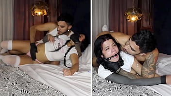 video.ohilivkd45f Intruder fucks me hard, ties me up, dominates me, and cums inside me!
