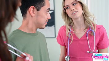 video.ohkbepbfd83 Rissa May & Jill Kassidy Role-Play Stepbro's Doctor Double Checking His Sperm Quantity