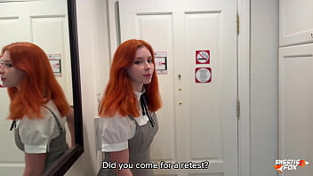 video.ohkeuhode53 Passionate Fucking with Redhead Student and Cum On Face