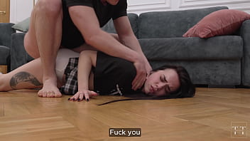 video.ohmhpamee82 Severe Humiliation. I Pissed BF Off Hard And He Fucked Me On The Floor. 4K HD Tim Team