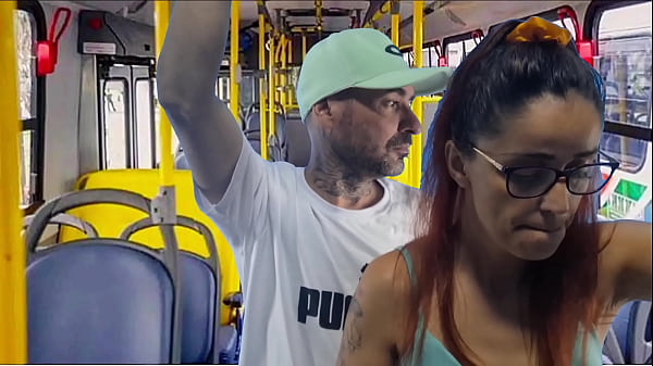 Student humped and fucked on the bus in public! — video thumbnail