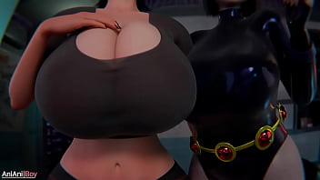 video.ohplavmeef6 Mavis x Raven - Double Gothic blowjob!