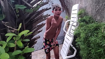video.ohuahimff33 Stepmother seduces her STUDENT with her huge ass. Little virgin jerk-off brother is spying on that public sex with 2 STUDENTS (see closed