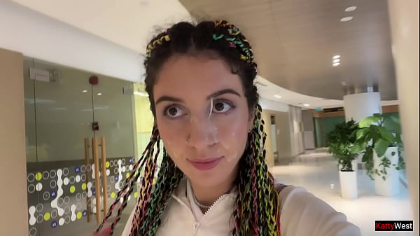 video.otdiumf589d Crazy Cumwalk in Public Shopping Mall Blowjob in Public Toilet