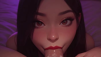 video.otdvmuda147 Please Cum In My Mouth - Young Asian Blowjob POV - AI