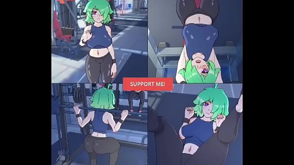 video.otekcmkdcf0 Exercising at the gym