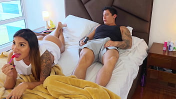 video.otfdbhvf9c1 No panties!! Mutual masturbation! Stepsister wants to share a bed and ends up taking a dildo in her tight pussy