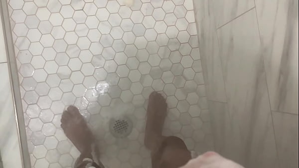 Stepbrother sneaks in bathroom while stepsister shower, she caught him spying and made him get in, her ass is so fat and pussy is so wet she will make you cum quick — video thumbnail