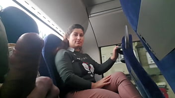 VIDEO.UCDKFTD2CB2 Exhibitionist seduces Milf to Suck & Jerk his Dick in Bus