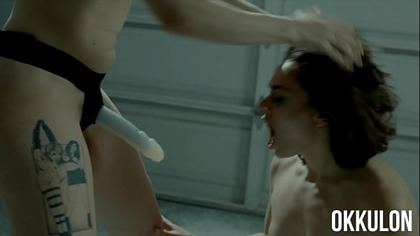 video.uclfodv031c OKKULON - Rough Lesbian Spit Kissing and Strapon (Sinn Sage, Sophia Burns)