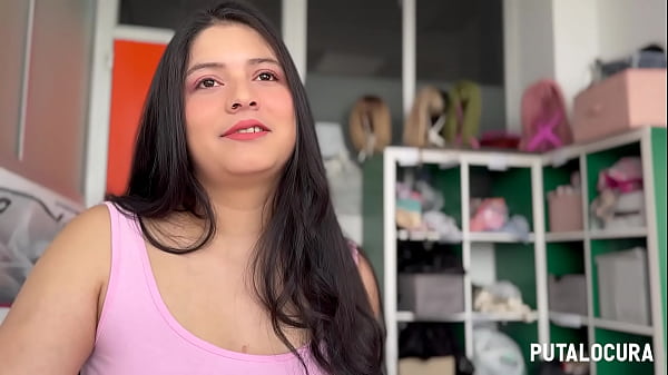 PutaLocura - Hot Colombian Allison Black cums with Torbe and swallows his cum — video thumbnail