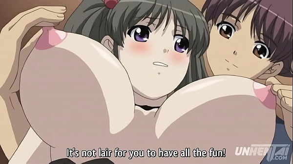 Hentai - Busty cousin lets me touch her huge tits and gets horny [Uncensored] [Subtitled] — video thumbnail
