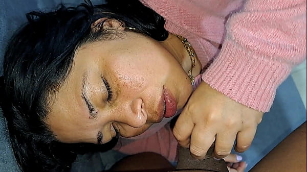 Stepmom sucking a delicious cock