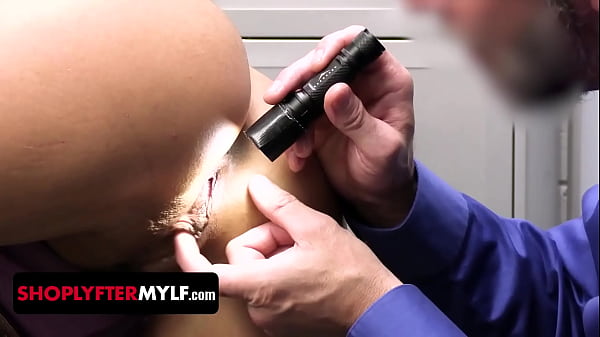 Exotic Indian MILF Stripped and Fucked for Shoplifting