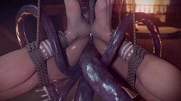 video.uedleek58f6 Lara Croft Bondage Show [Wildeer Studio][Sound]