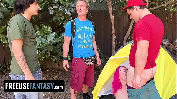 Freeuse Camping Trip Turns Into Wild Outdoor Foursome