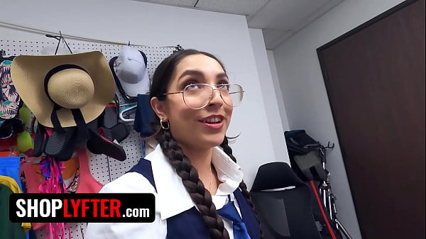 Cute Teen Nerd Gets Stripped And Fucked By LP Officer To Avoid Jail - Shoplyfter — video thumbnail