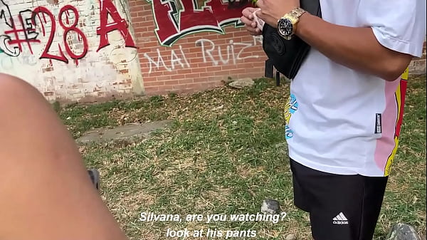 I offer money to Colombian milf to suck my cock in the street - Silvana Lee & Milan Rodriguez — video thumbnail