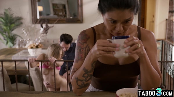 Dude banging a petite teens Coco Lovelock and his asian MILF wifes assholes — video thumbnail