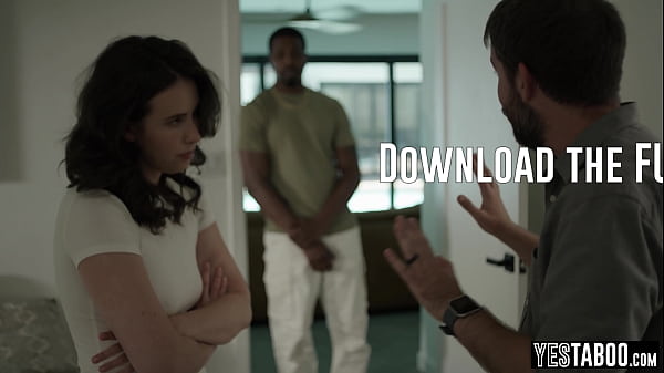 Horny cuck husband gets his depressed wife a big black present — video thumbnail